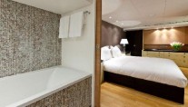 Motor Yacht LARS -  Master Cabin and Bathroom